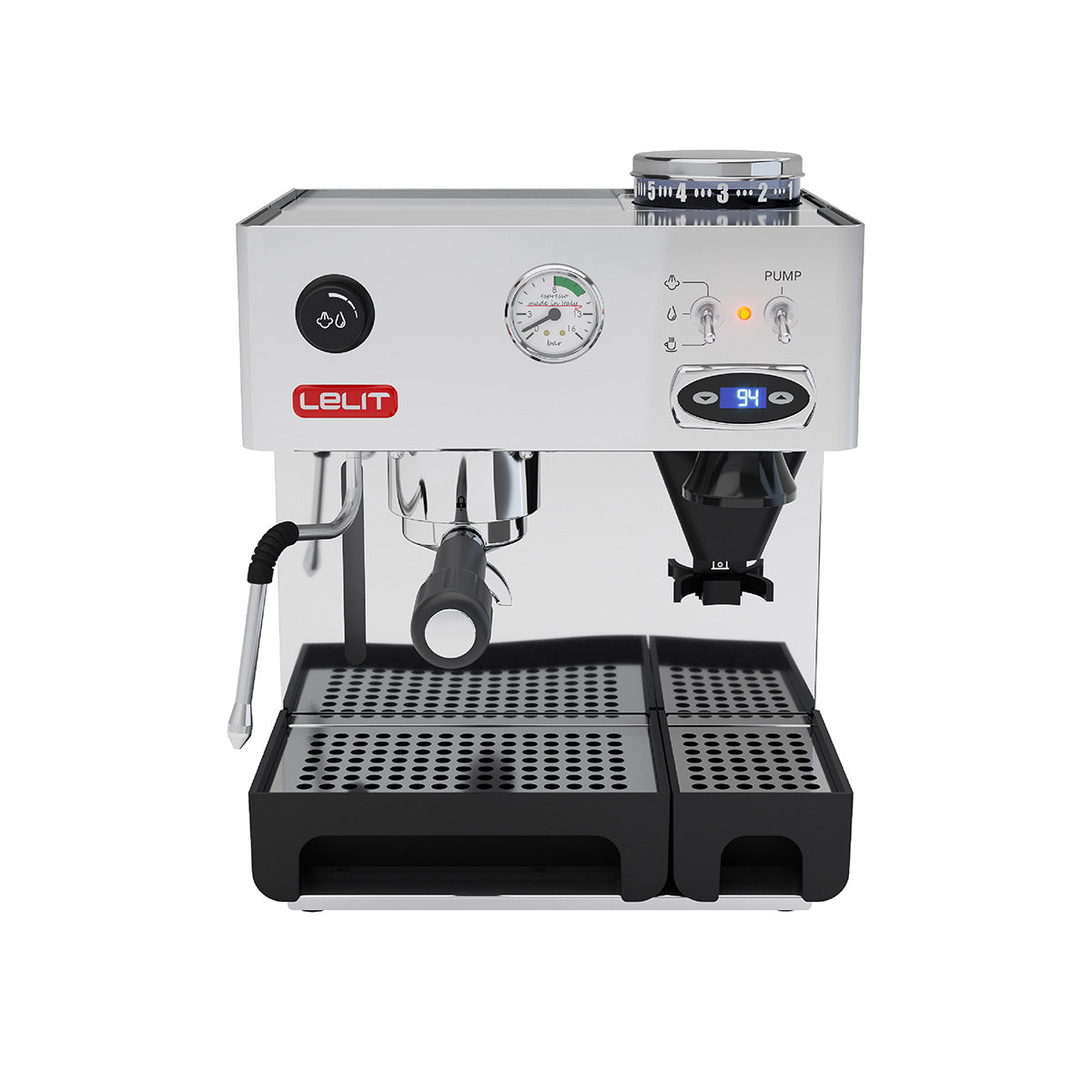 Lelit Anita Espresso Machine with Built-In Grinder – Whole Latte Love