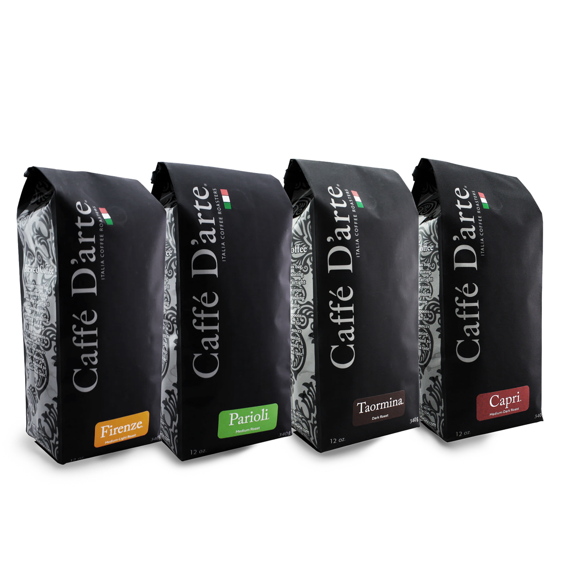Caffé D'arte Whole Bean Espresso Sampler