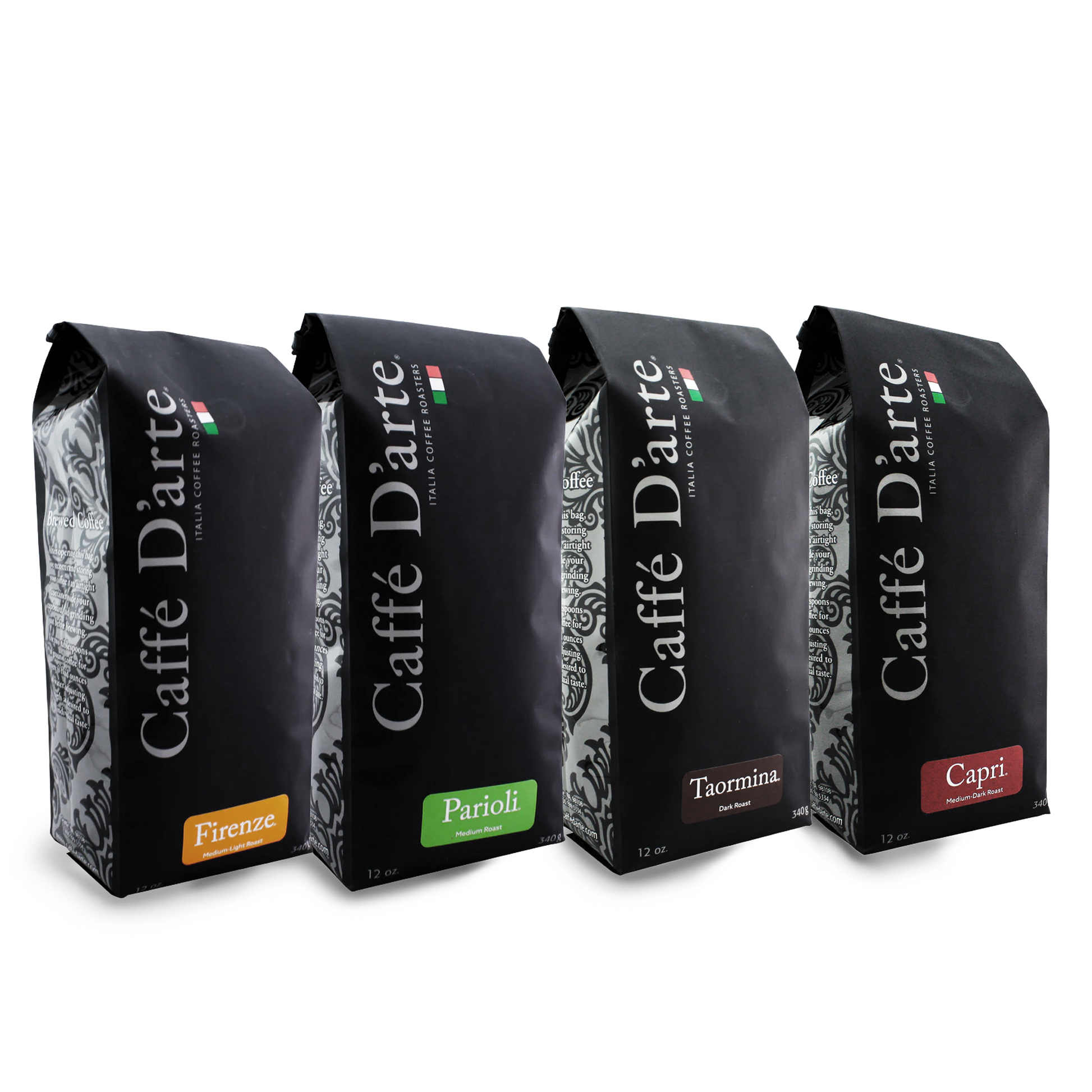 Caffé D'arte Whole Bean Espresso Sampler