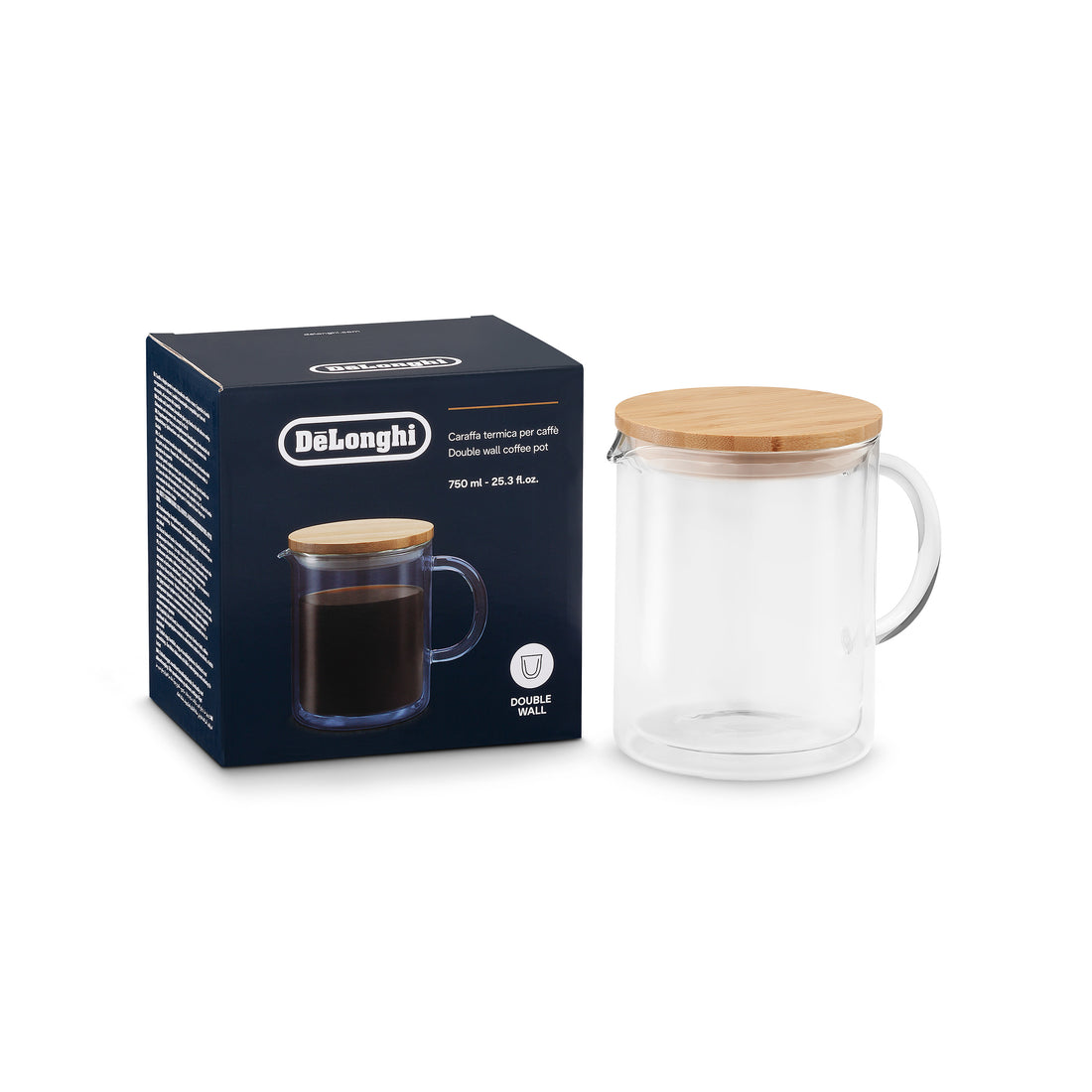 DeLonghi Double Wall Coffee Pot