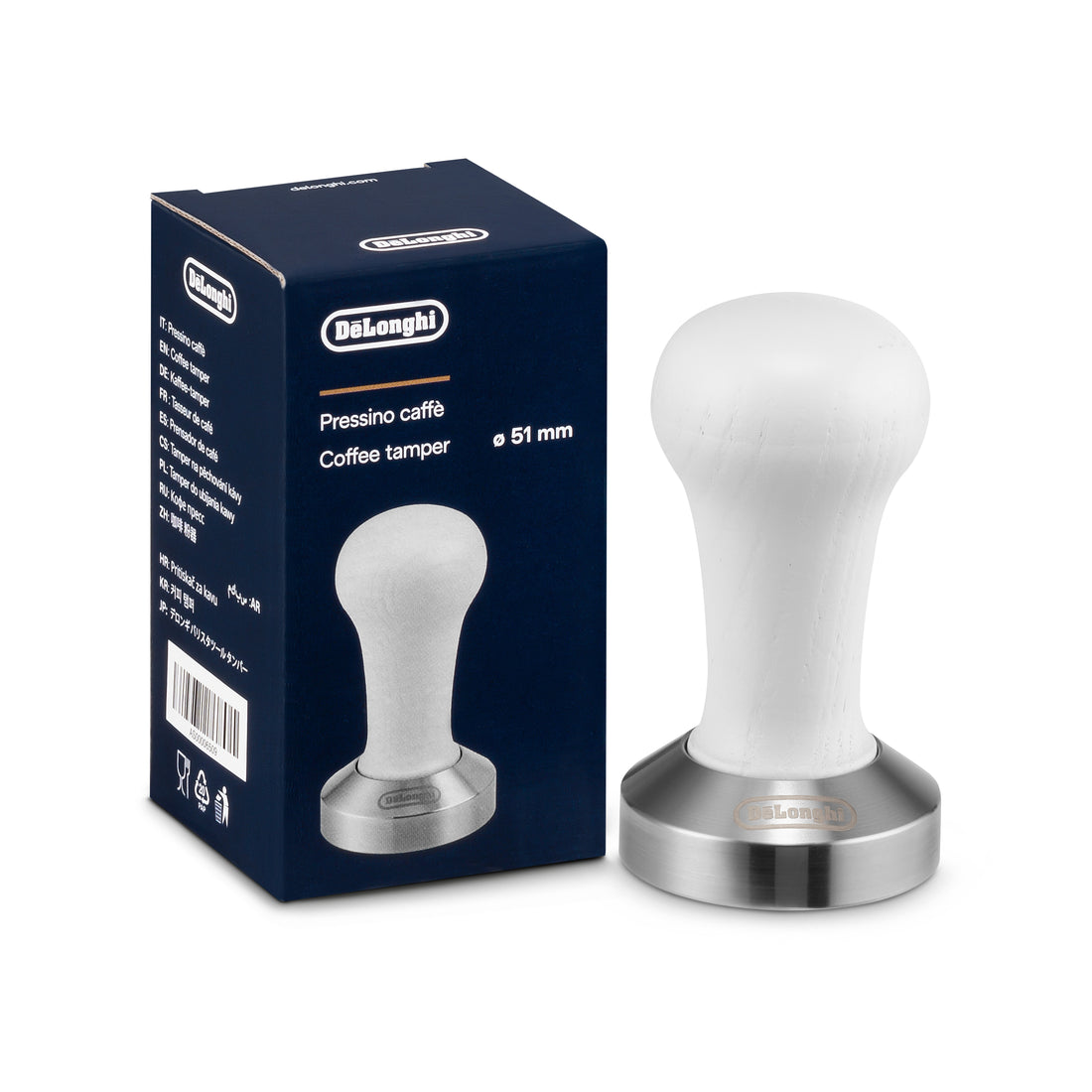 DeLonghi Coffee Tamper - Stainless Steel