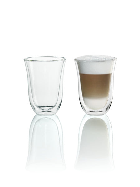 DeLonghi Double Wall Glass Latte Macchiato Cups - Thumbnail 2
