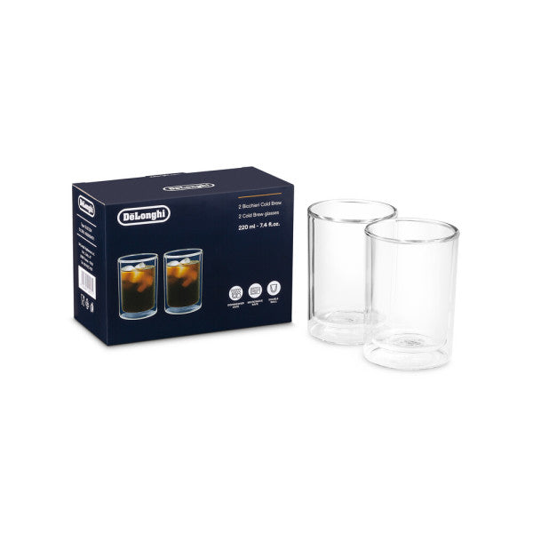 DeLonghi Double Wall Cold Brew Glasses – Whole Latte Love