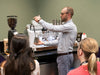Dalla Corte machine in action at one of the various workshops offered