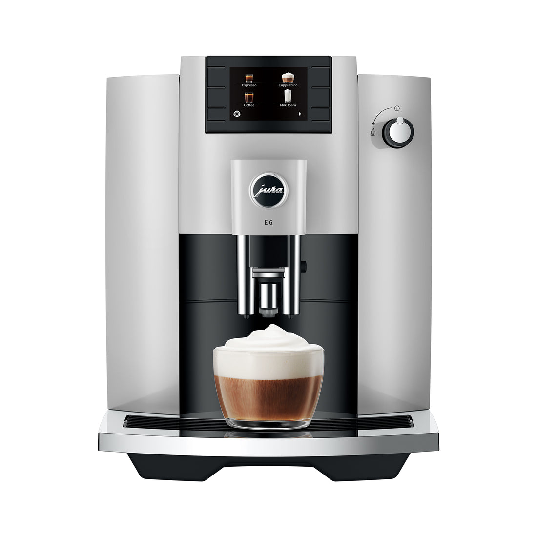 JURA E6 Automatic Espresso Machine in Platinum (NAA)