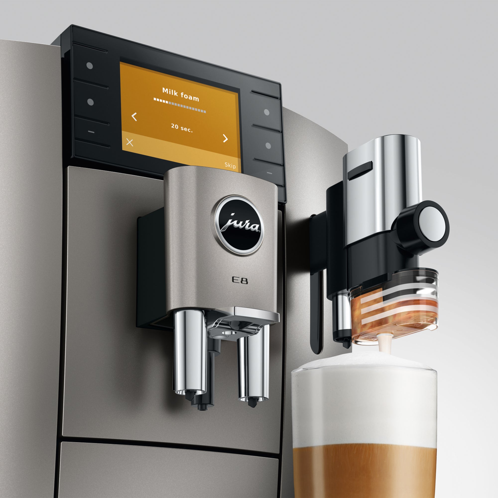 JURA E8 Espresso Machine – Whole Latte Love