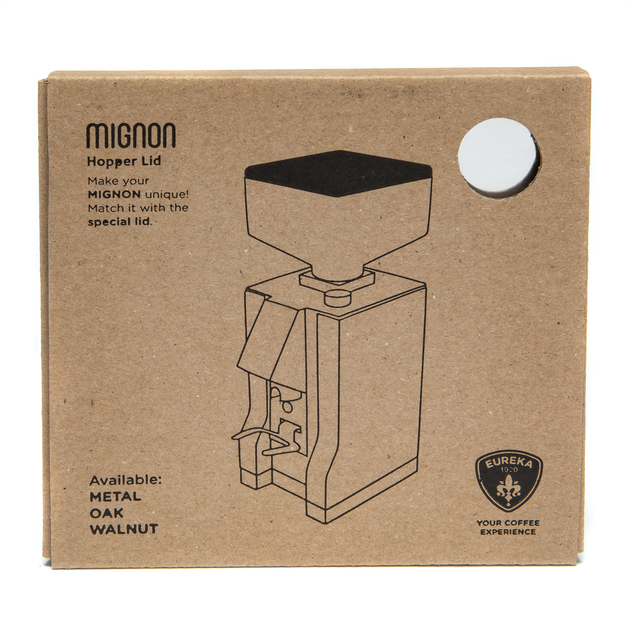 Eureka Mignon Metal Hopper Lid - Thumbnail 2