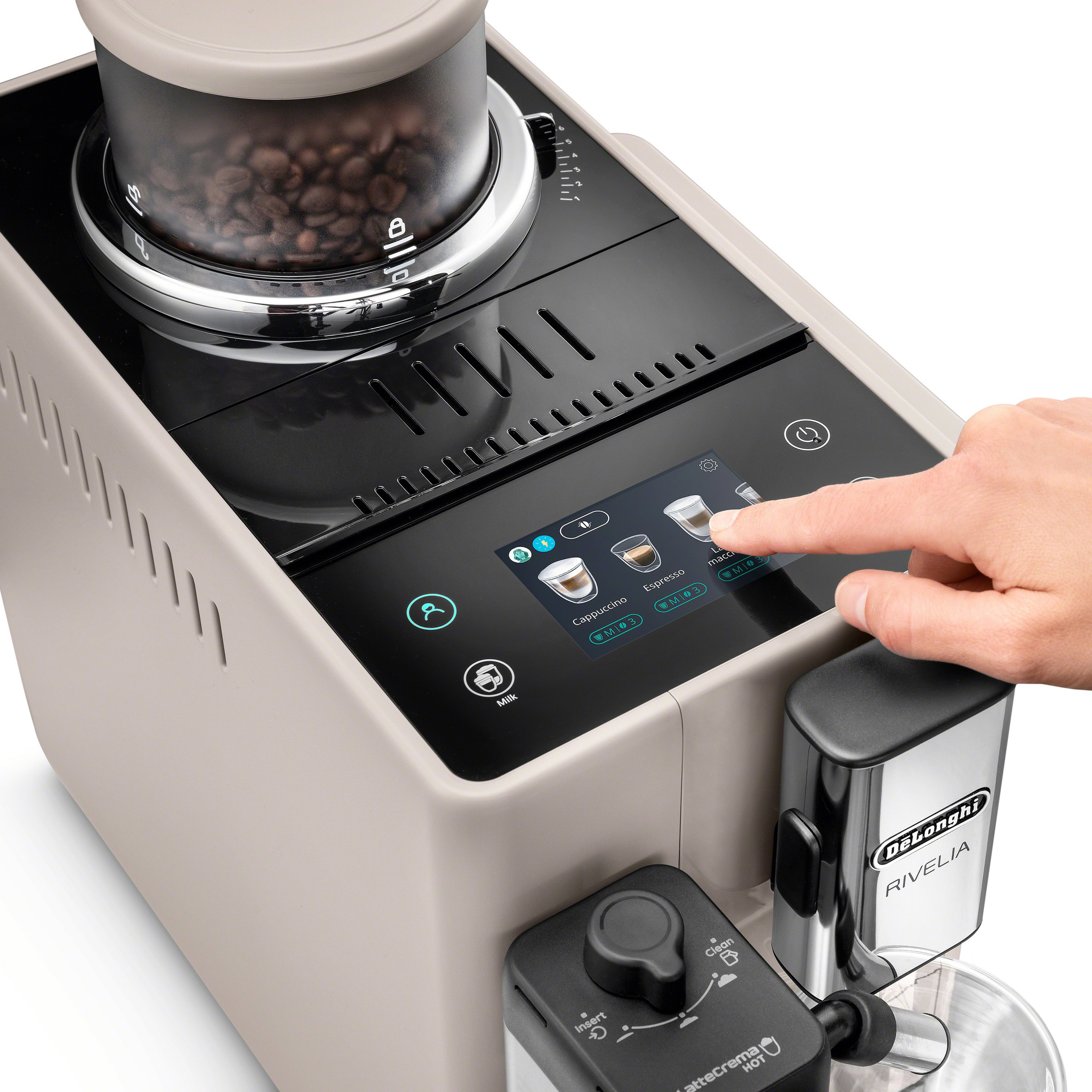 DeLonghi Rivelia Super-Automatic Espresso Machine – Whole Latte Love