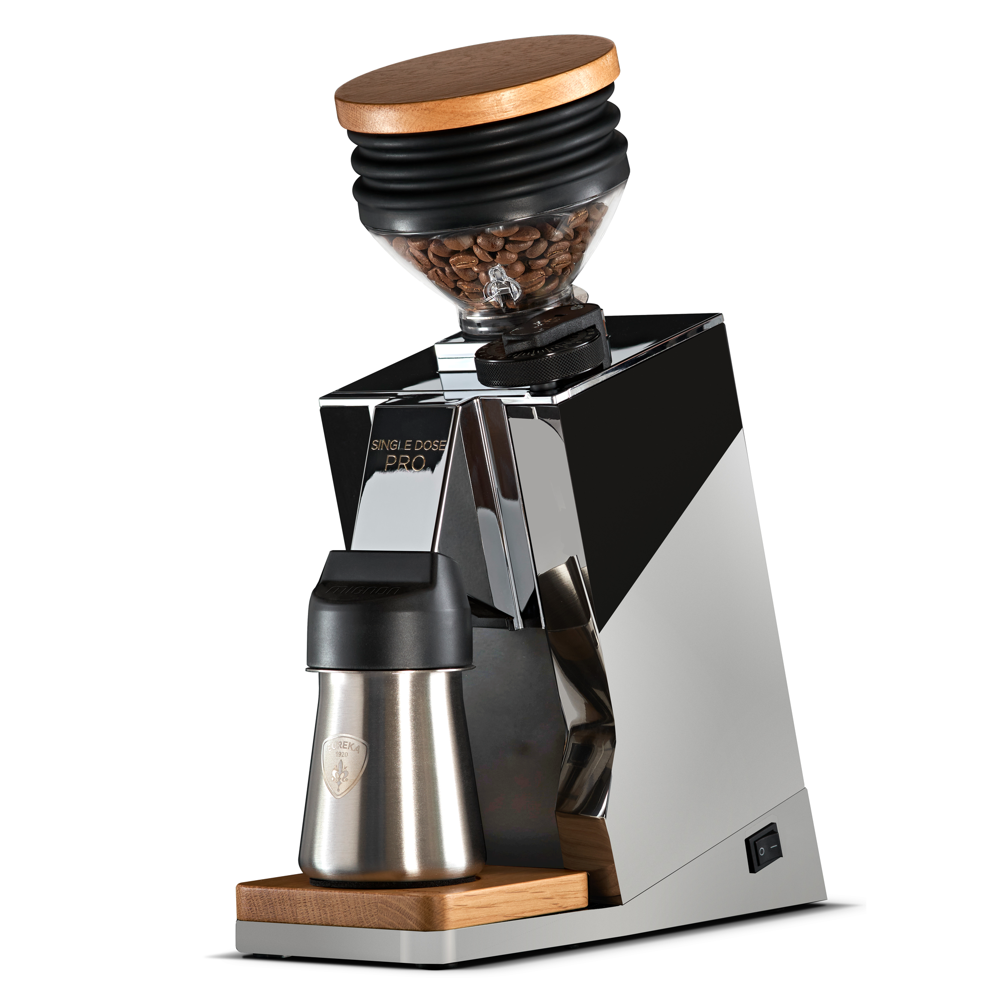 Eureka Oro Mignon Single Dose Pro - Chrome