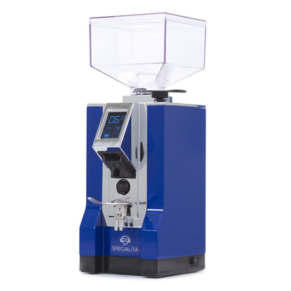 Eureka Mignon Specialita blue front angle || Blue