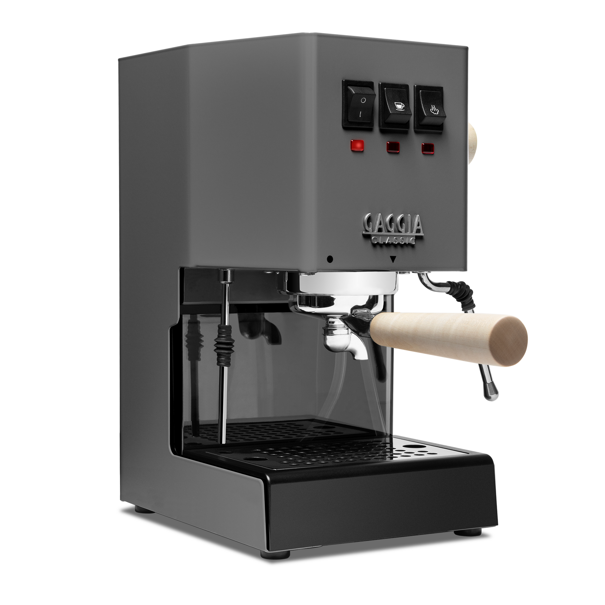 Gaggia Classic Evo Pro Espresso Machine in Industrial Grey with Tiger –  Whole Latte Love