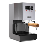Gaggia Classic Evo Pro Semi-Automatic Espresso Machine with Olive Wood