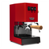 Gaggia Classic Pro E24 Espresso Machine - Cherry Red / Olive Wood