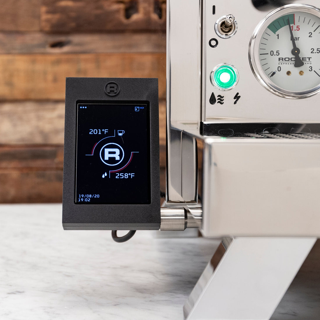 Rocket Espresso R Cinquantotto Espresso Machine With Flow Control