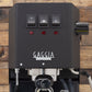 Gaggia Classic Evo Pro Espresso Machine in Thunder Black with Tiger Maple
