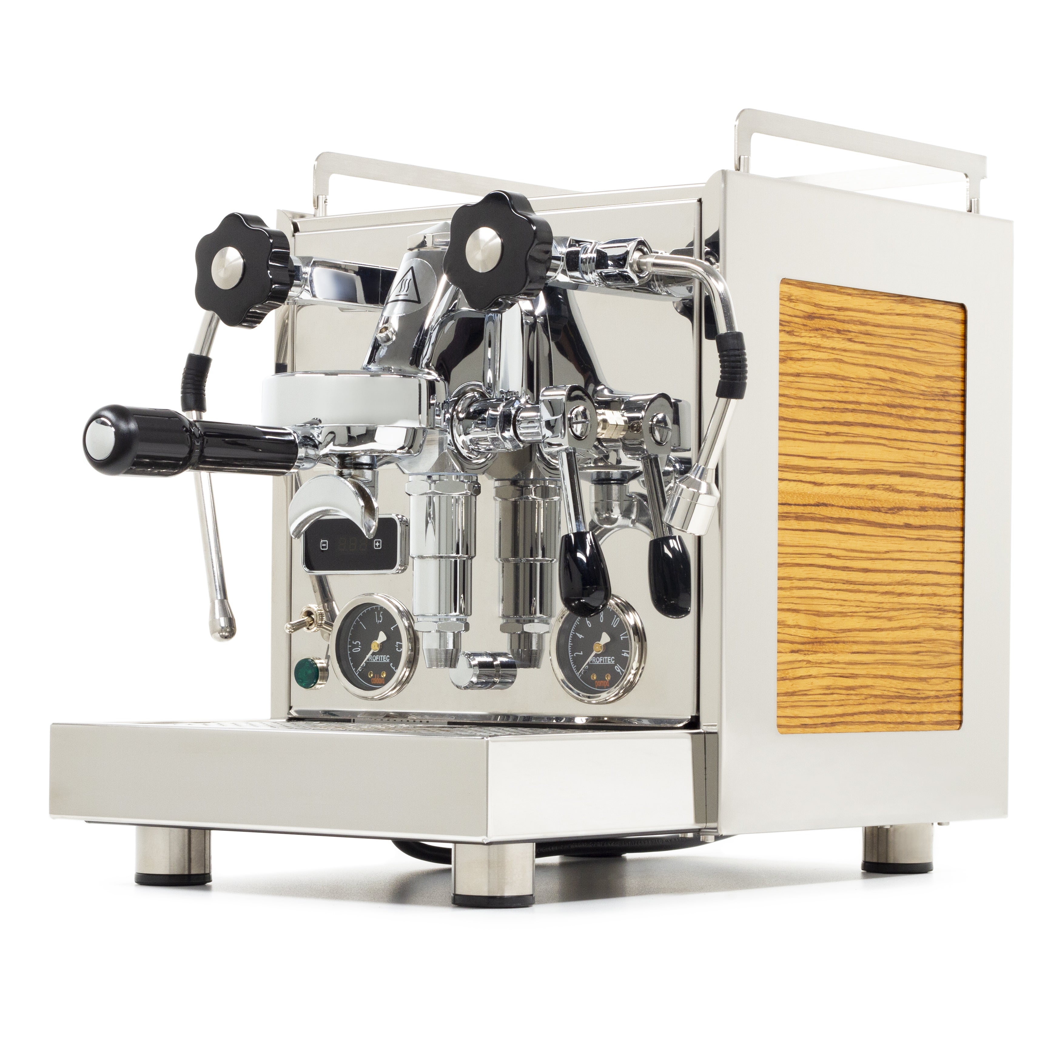Profitec Pro 600 Espresso Machine - Zebra Wood / No Flow Control