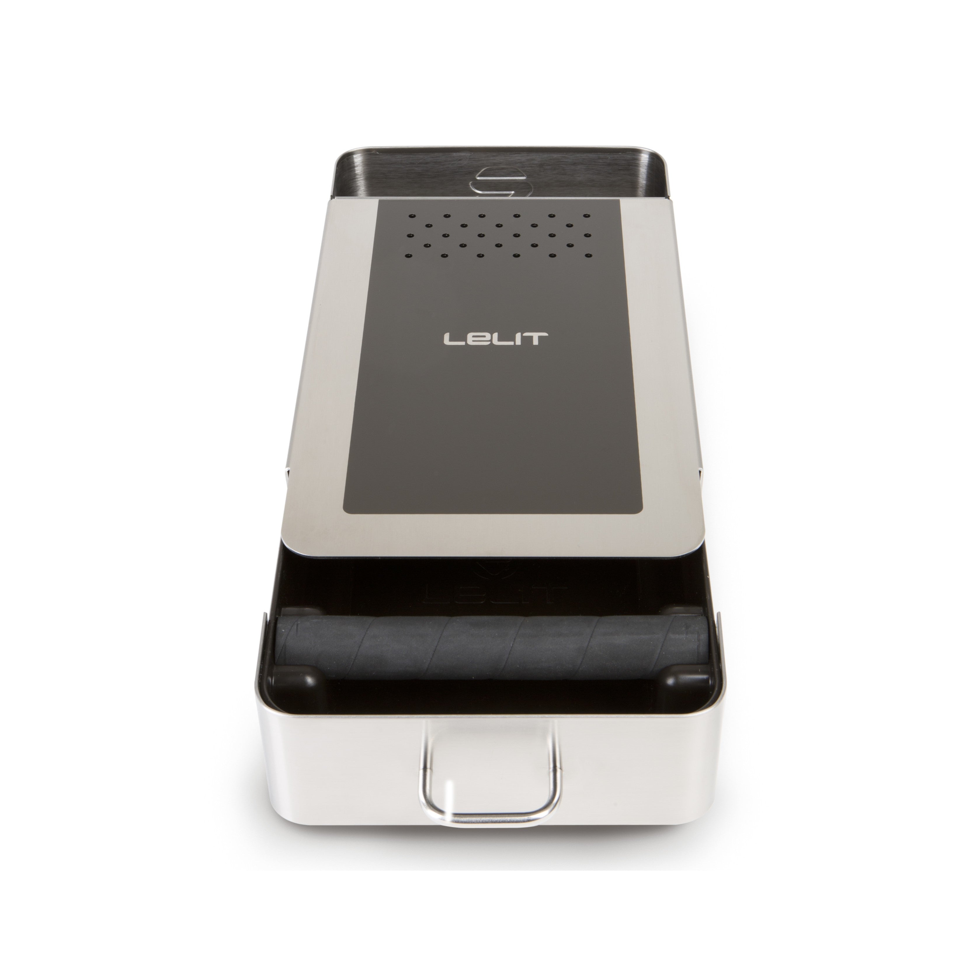 Lelit Knock Box Drawer with Cloth and Brush – Whole Latte Love