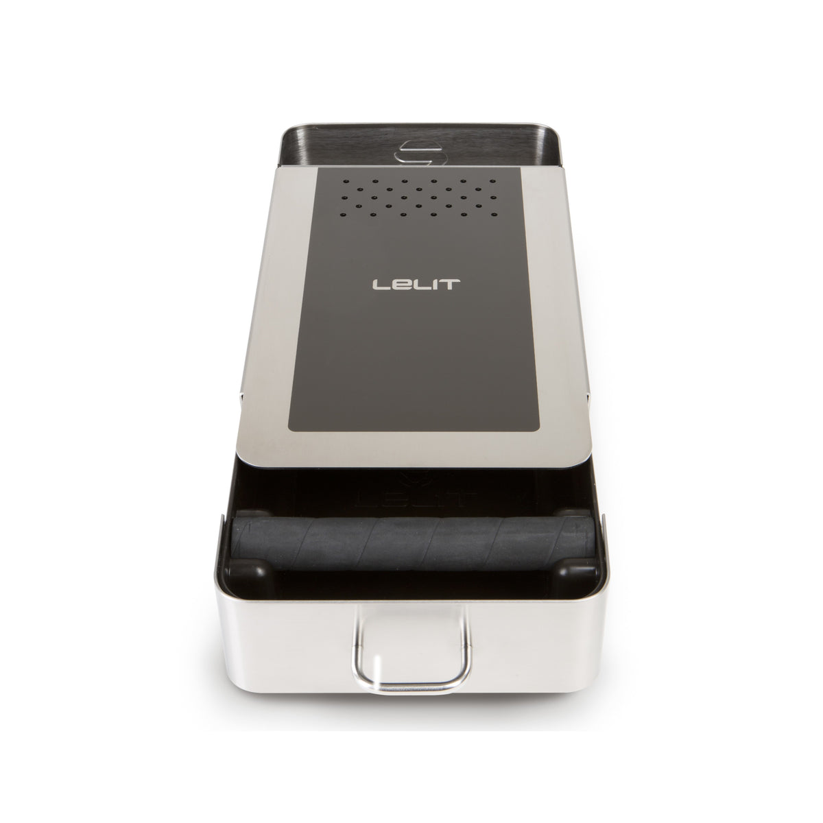 Lelit Knock Box Drawer with Cloth and Brush Whole Latte Love