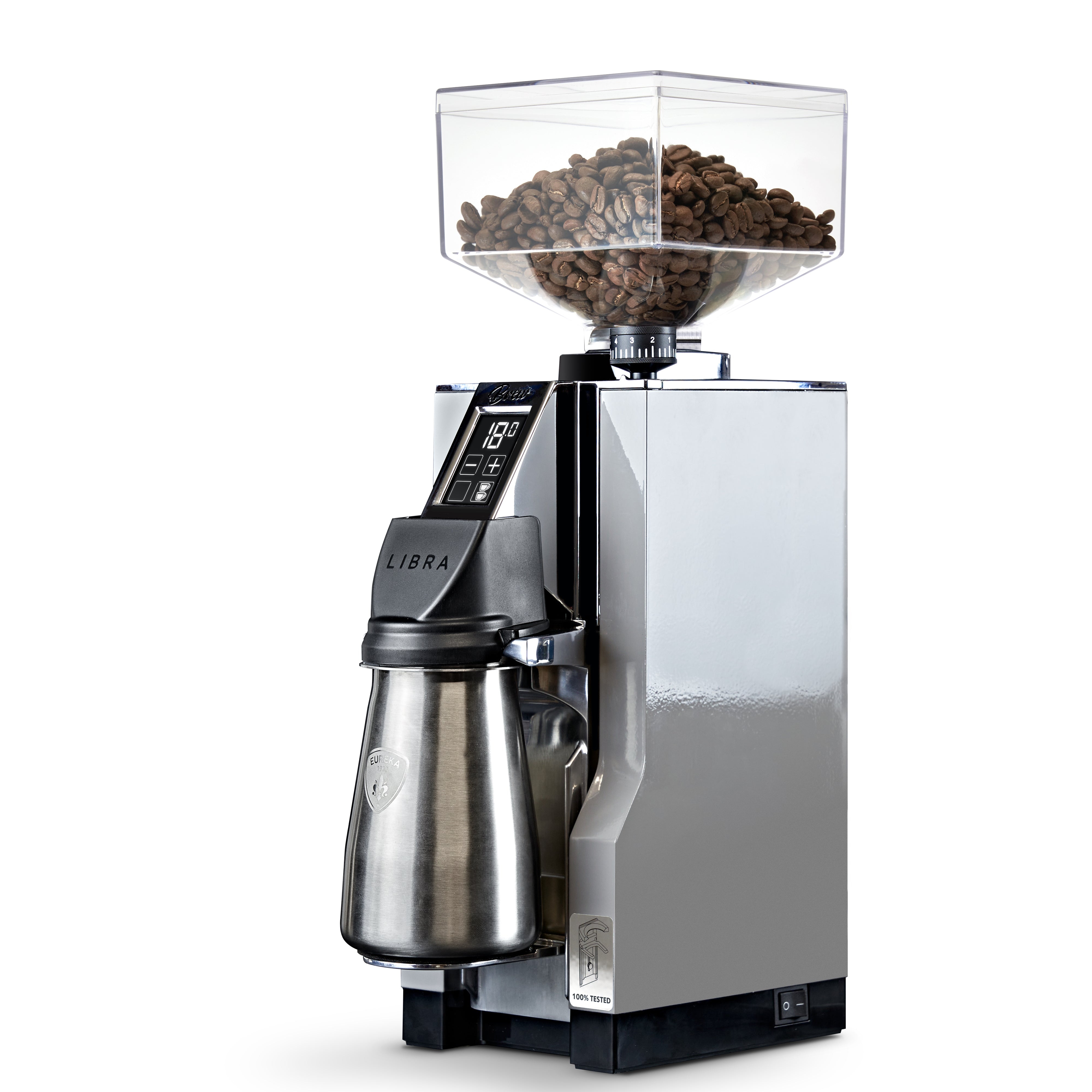 Eureka Mignon Libra Brew Coffee Grinder - Grey - Thumbnail 4