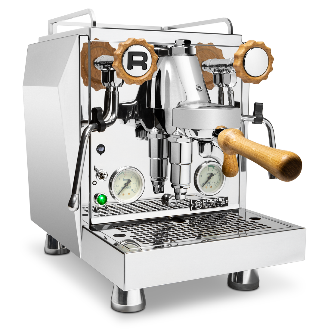 Rocket Espresso Giotto Cronometro V Espresso Machine – Whole Latte Rocket Espresso Giotto Cronometro V Espresso Machine – Whole Latte