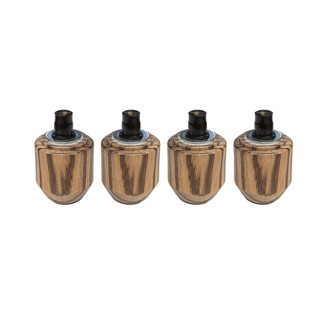 Lelit High Feet Kit Zebrano || Zebrano