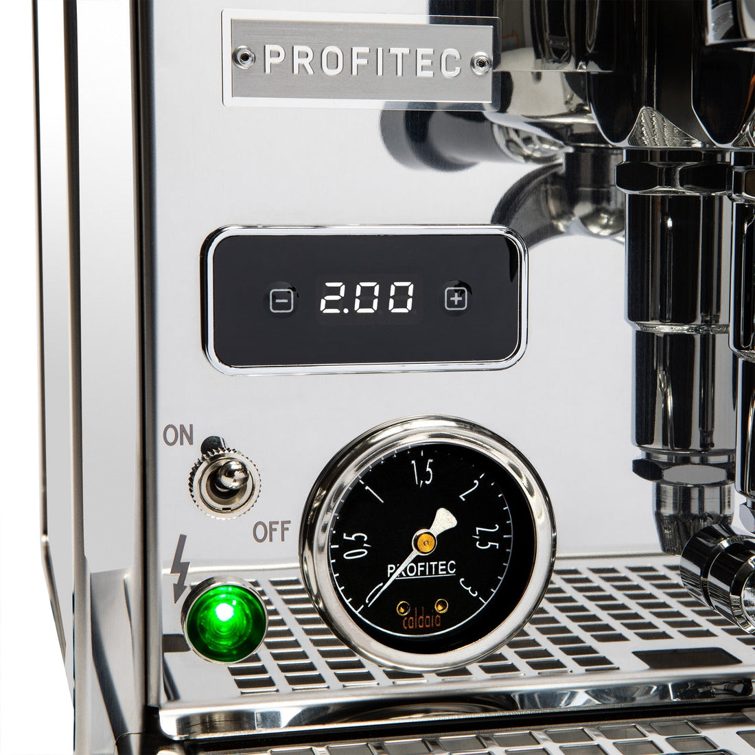 Profitec Pro 600 Dual Boiler Espresso Machine with Quick Steam Plus - Wenge Quarter Cut