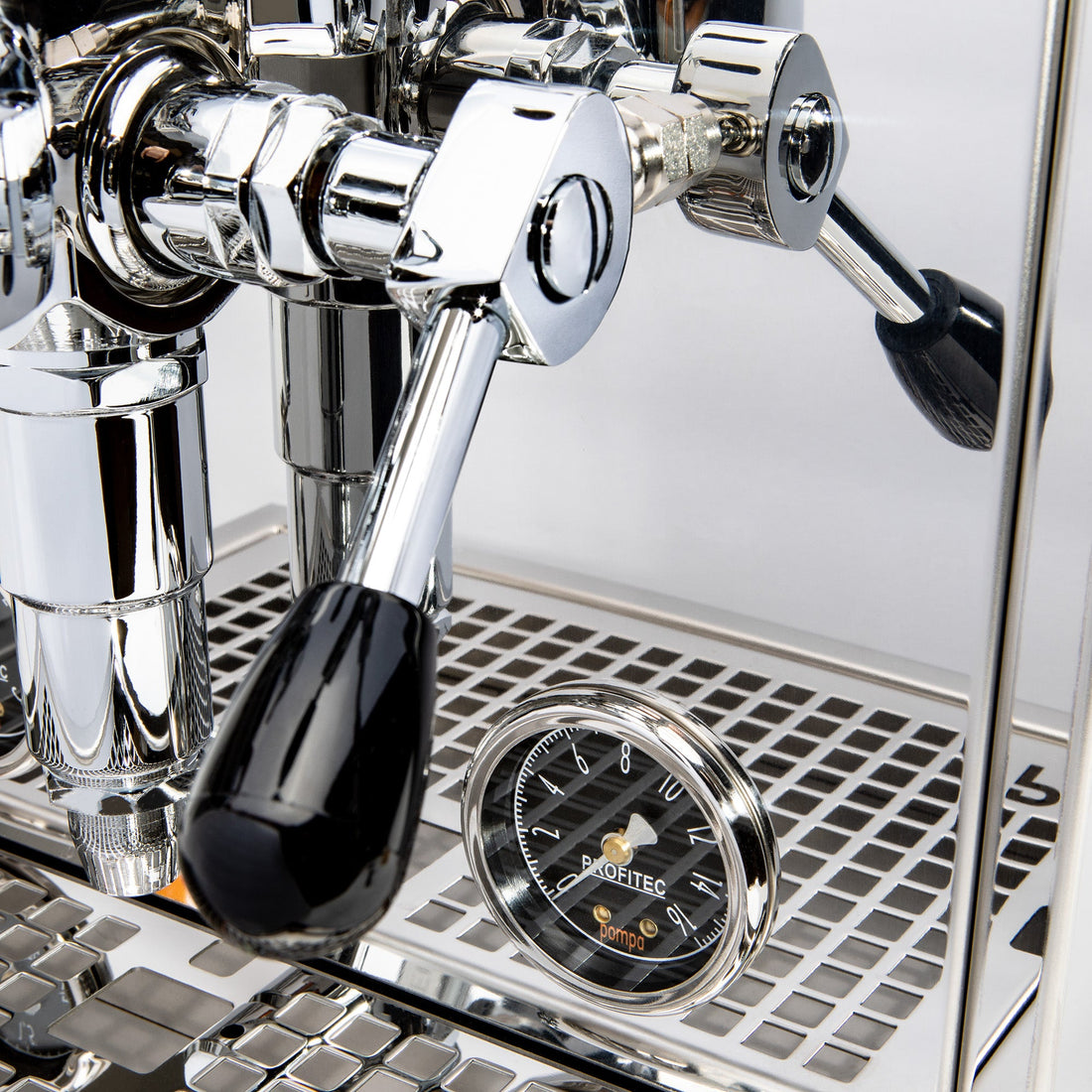Profitec Pro 600 Dual Boiler Espresso Machine with Quick Steam Plus - Elm Carpathian Burl