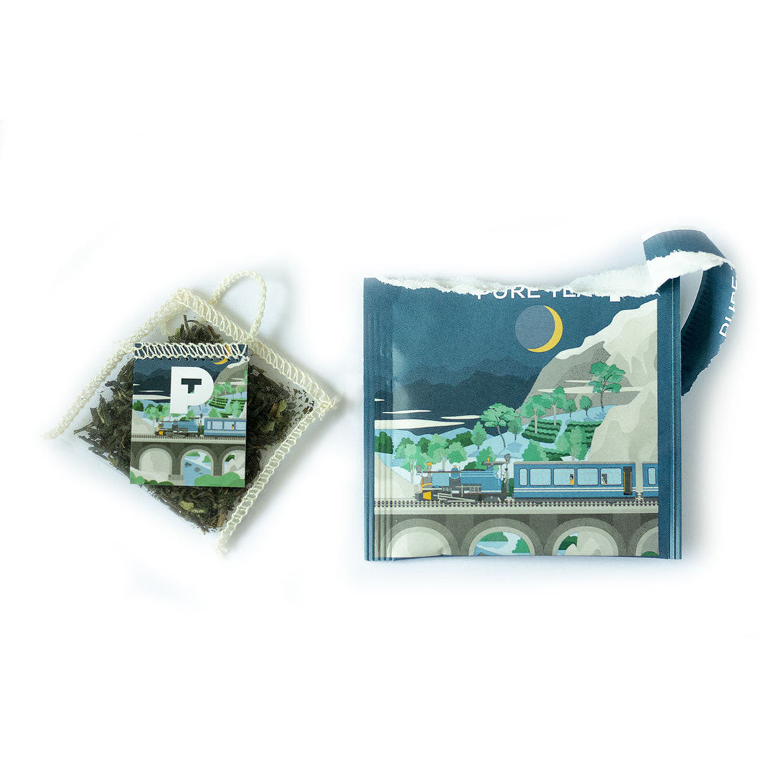 Althaus Pure Tea Aman Darjeeling Organic Black Tea Sachet and Envelope