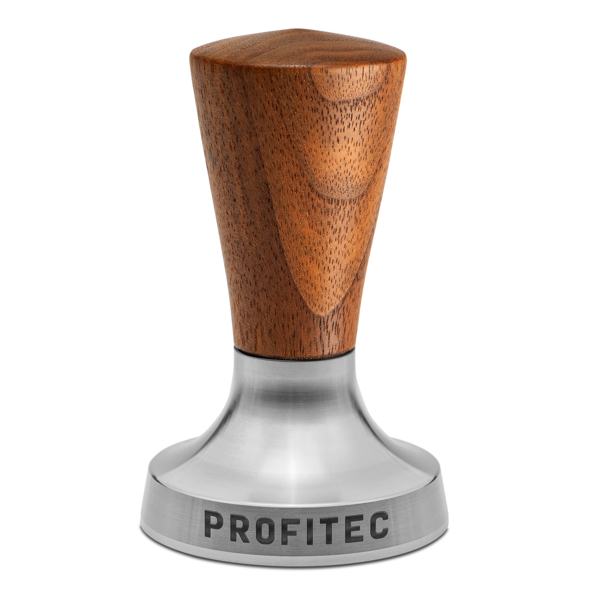 Profitec Stainless Steel Tamper - Walnut