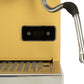 Profitec GO Espresso Machine - Yellow with Tiger Maple