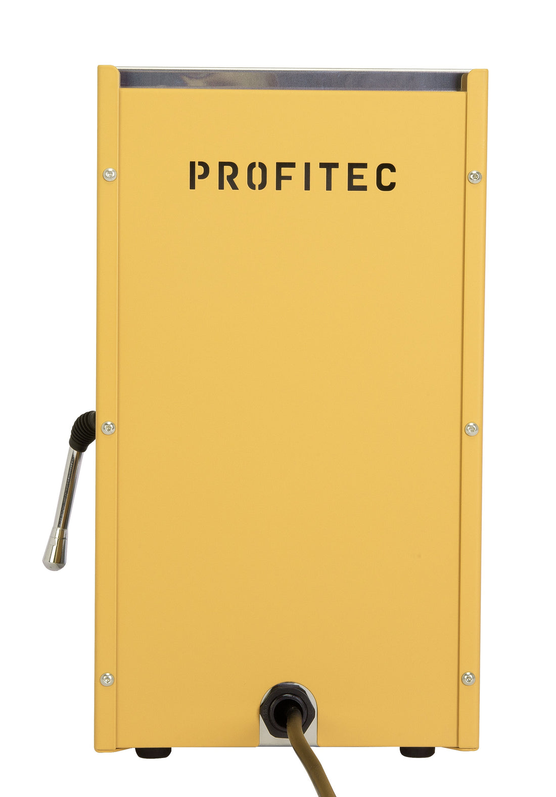 Profitec GO Espresso Machine - Yellow with Walnut