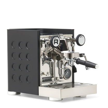 Image 1 of 101 - Rocket Espresso Appartamento TCA Espresso Machine - Black with Black Stripe