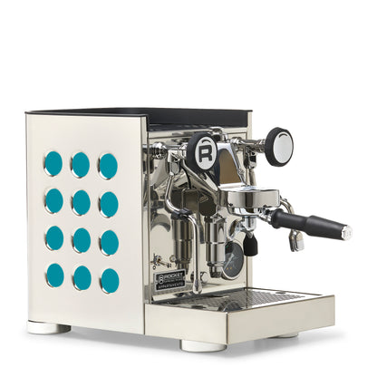 Image 1 of 102 - Rocket Espresso Appartamento TCA Espresso Machine - Stainless Steel with Black Stripe