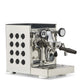 Image 51 of 102 - Rocket Espresso Appartamento TCA Espresso Machine - Stainless Steel with White Stripe