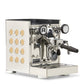 Image 104 of 102 - Rocket Espresso Appartamento TCA Espresso Machine - Stainless Steel with White Stripe