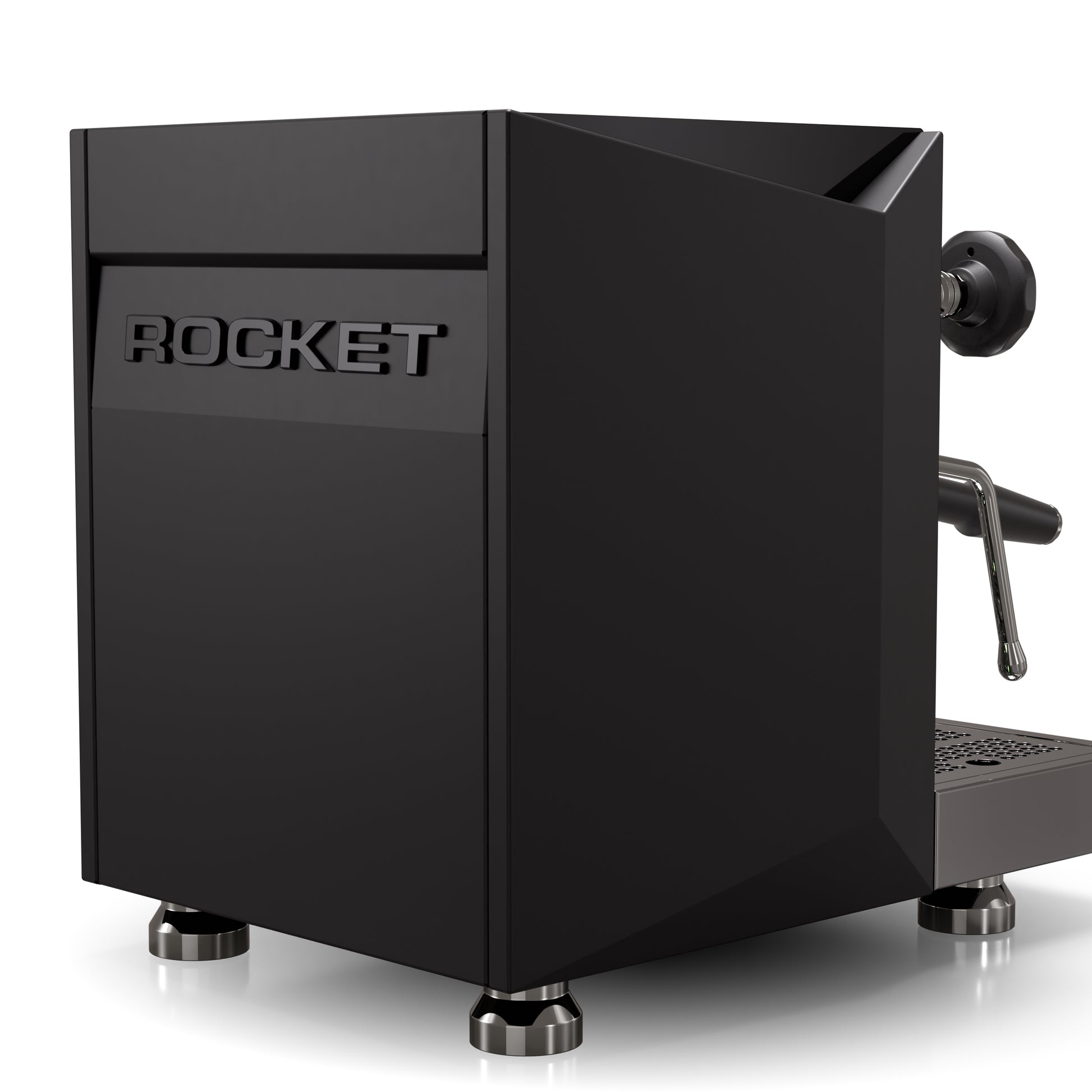 Rocket Espresso Giotto FAST R Black Rear Panel || Black