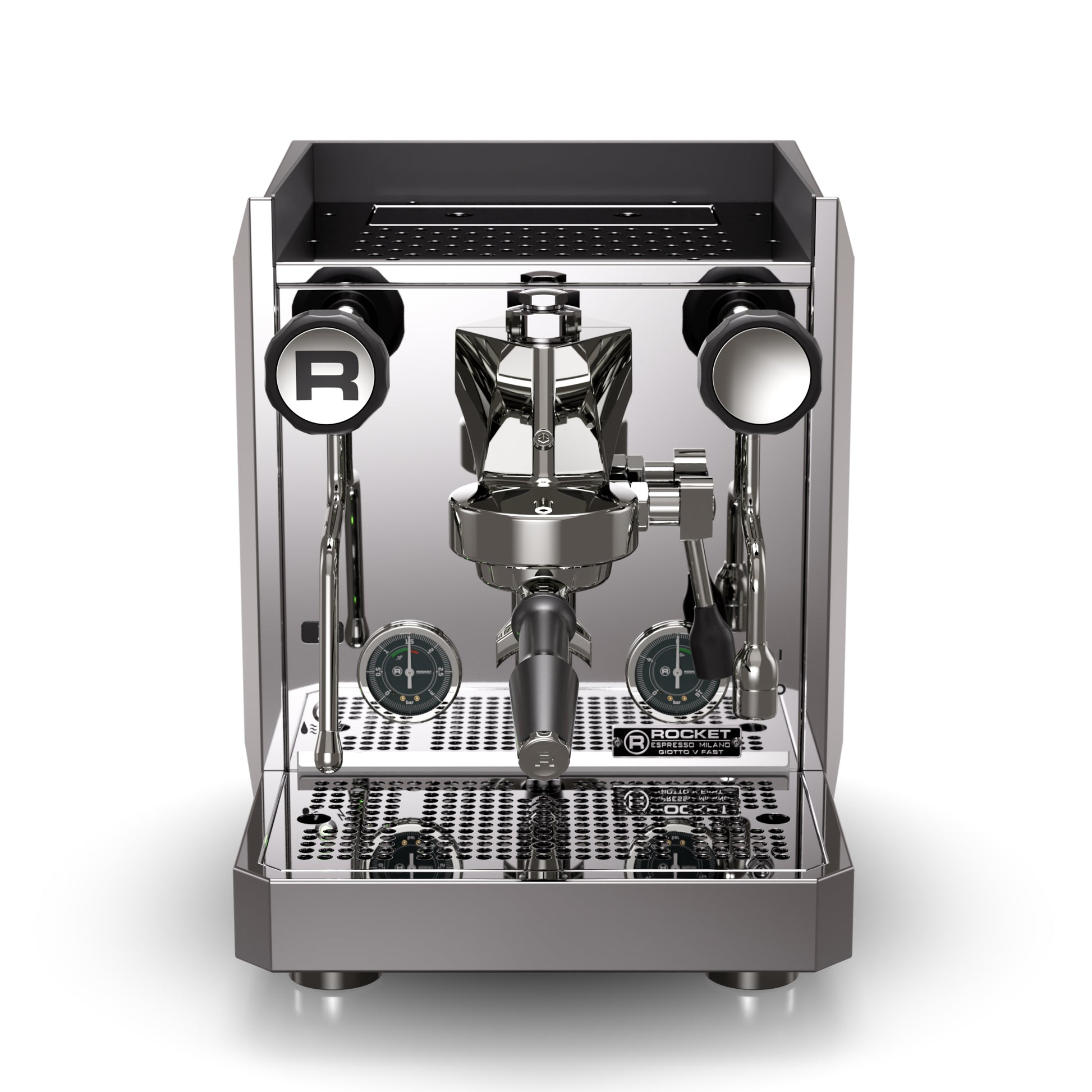 Rocket Espresso Giotto FAST V Stainless Steel Front || Stainless Steel