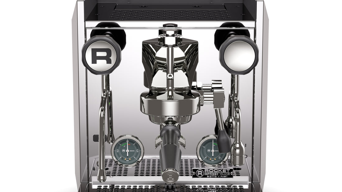 Rocket Espresso Giotto FAST V Stainless Steel Front Panel || Stainless Steel