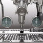 Rocket Espresso Giotto FAST V Stainless Steel Gauge and Portafilter Detail || Stainless Steel
