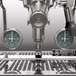 Rocket Espresso Giotto FAST V Black Gauge and Portafilter Detail || Black