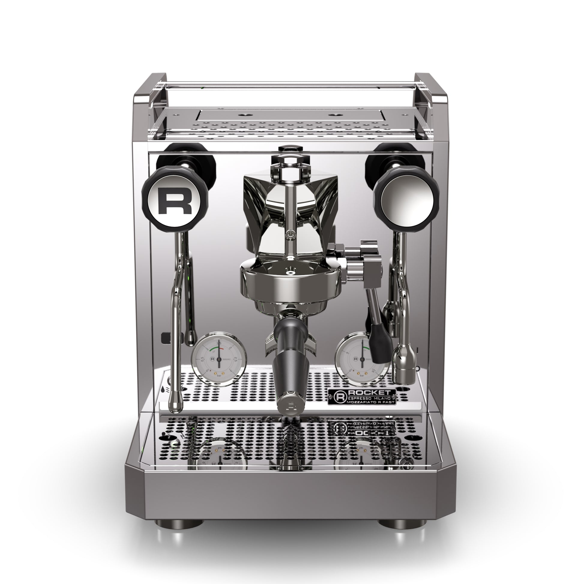 Rocket Espresso Mozzafiato FAST R Stainless Steel Front || Stainless Steel