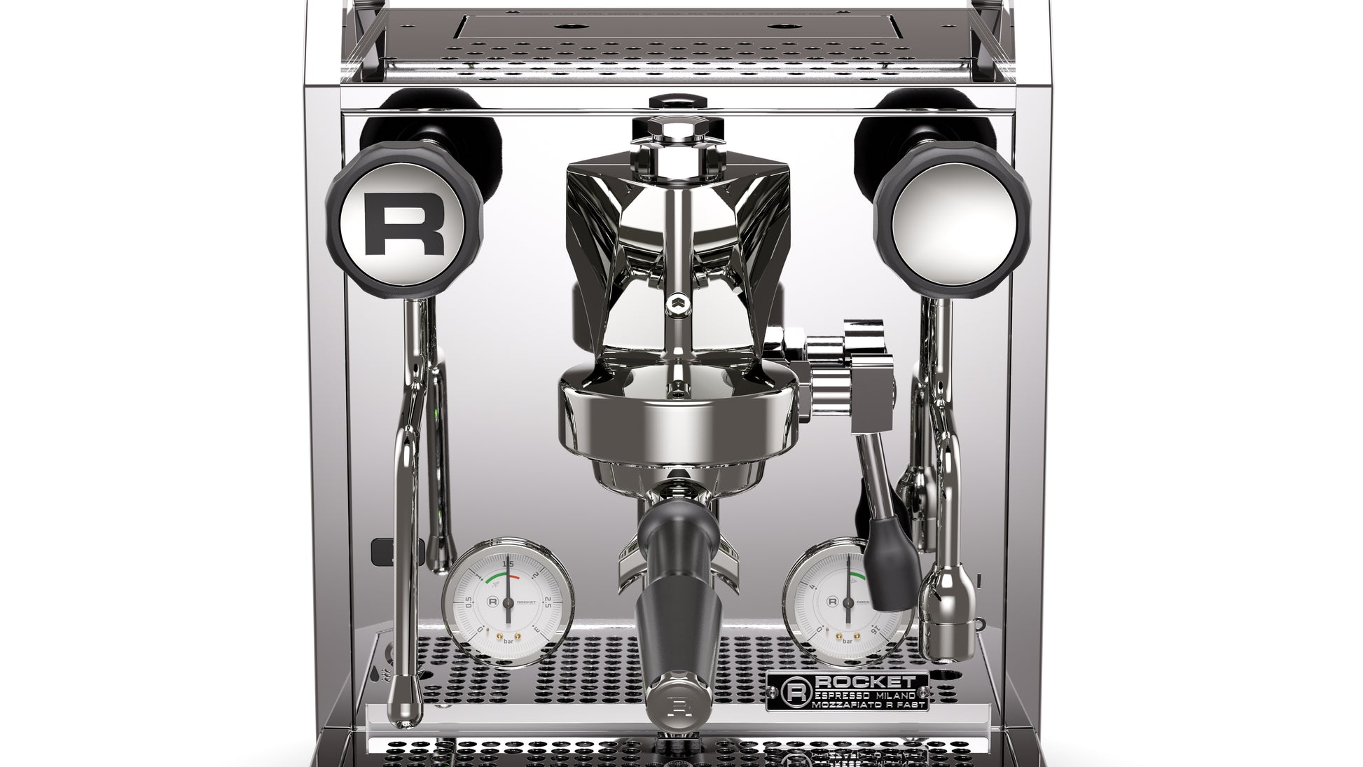 Rocket Espresso Mozzafiato FAST R Stainless Steel Front Panel || Stainless Steel
