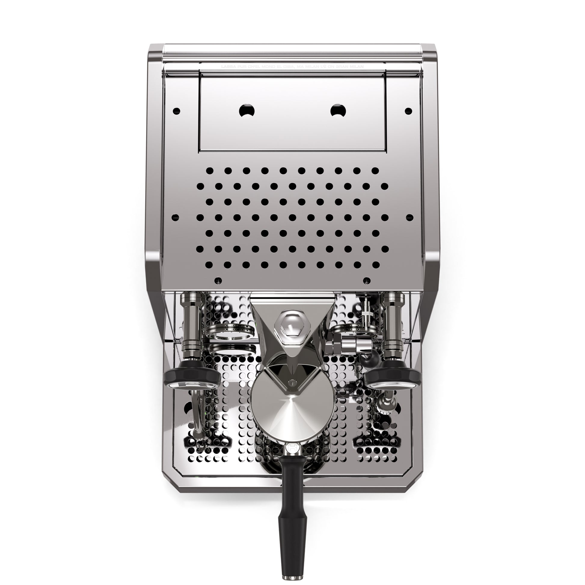 Rocket Espresso Mozzafiato FAST V Stainless Steel Overhead || Stainless Steel