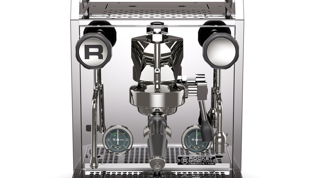 Rocket Espresso Mozzafiato FAST V Stainless Steel Front Panel || Stainless Steel