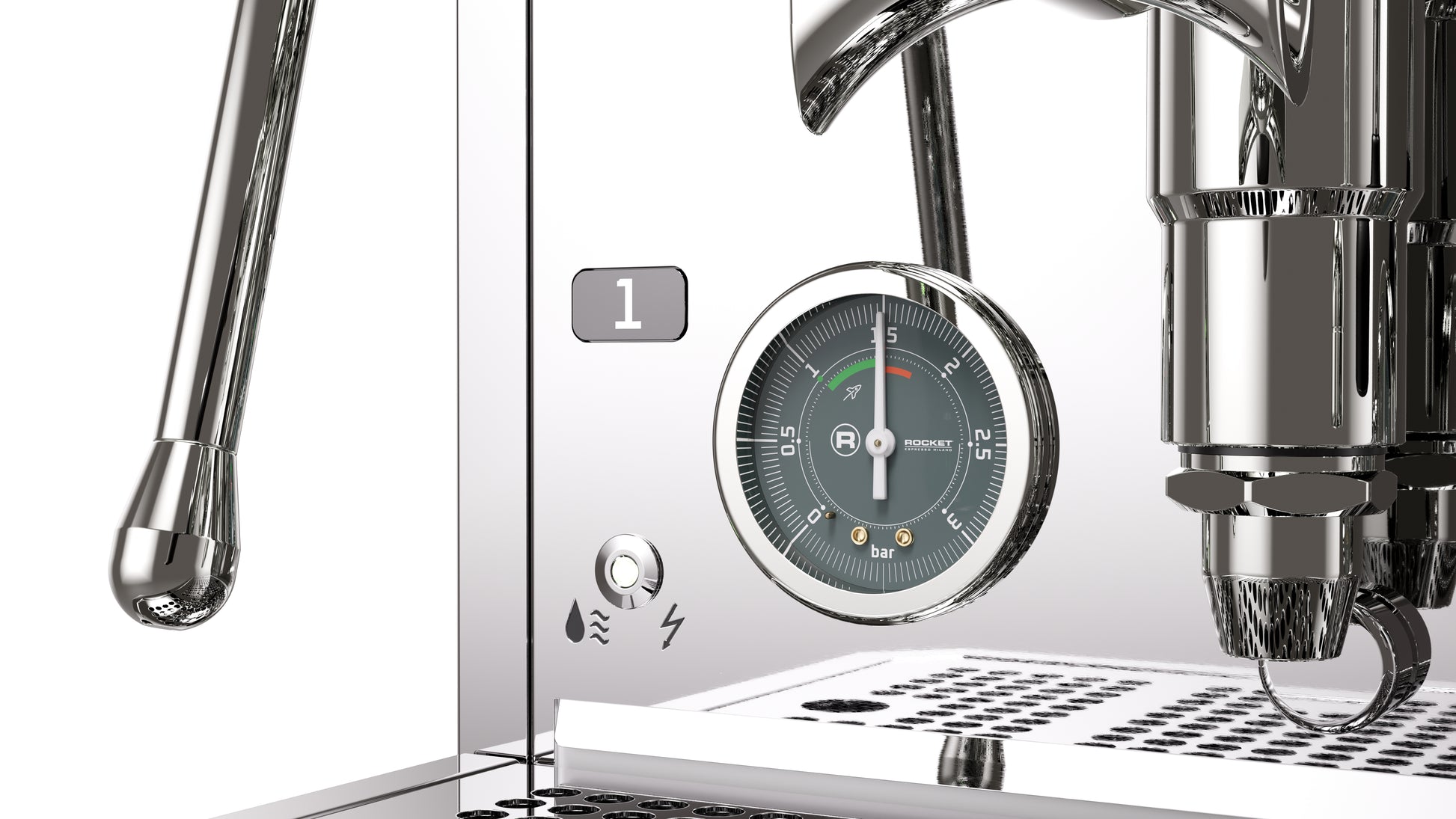 Rocket Espresso Mozzafiato FAST V PID Detail