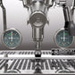 Rocket Espresso Mozzafiato FAST V Black Gauge and Portafilter Detail || Black