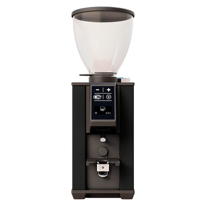 Image 1 of 7 - Stone Pebble Grinder in Black Front Facing || Black