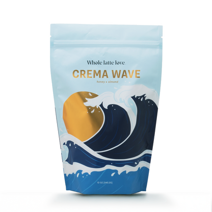 Image 1 of 2 - Whole Latte Love Crema Wave Whole Bean Espresso