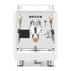 Bezzera DUO DE Espresso Machine - White / Tiger Maple