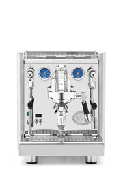 Bundler Image of the ECM Technika VI Espresso Machine - No Flow Control / Blackened Oak with a transparent background